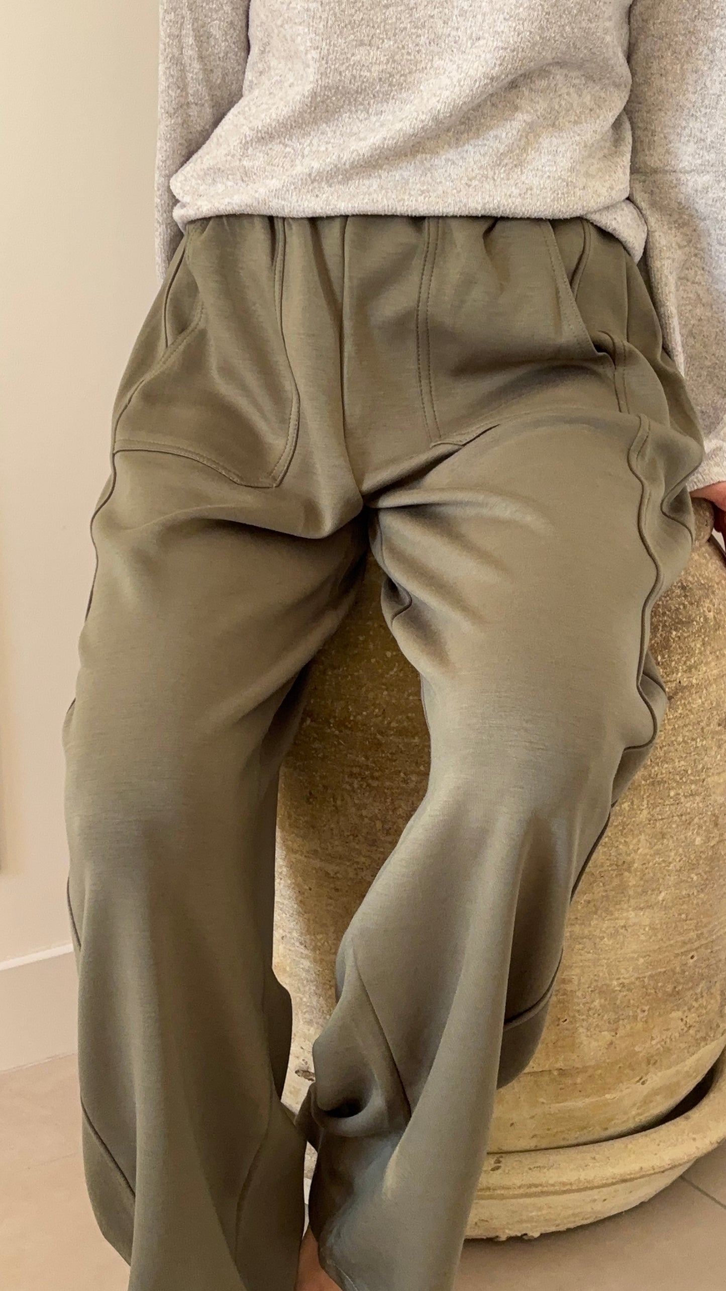 Pantalon LUC - Kaki