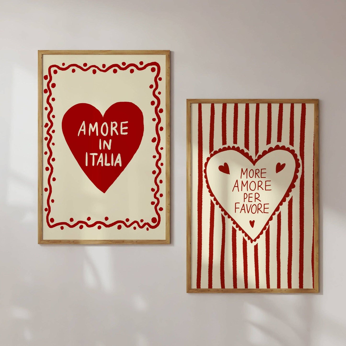 Affiche Amore - STUDIO DOLCI