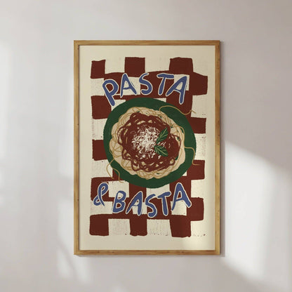 Affiche Pasta & Basta - STUDIO DOLCI