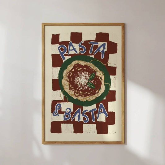 Affiche Pasta & Basta - STUDIO DOLCI