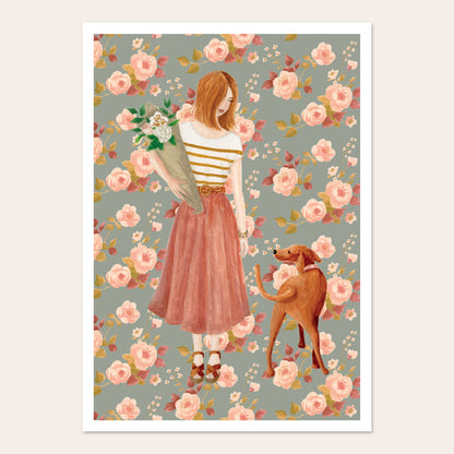 Affiche Automnale - MELANIE VOITURIEZ