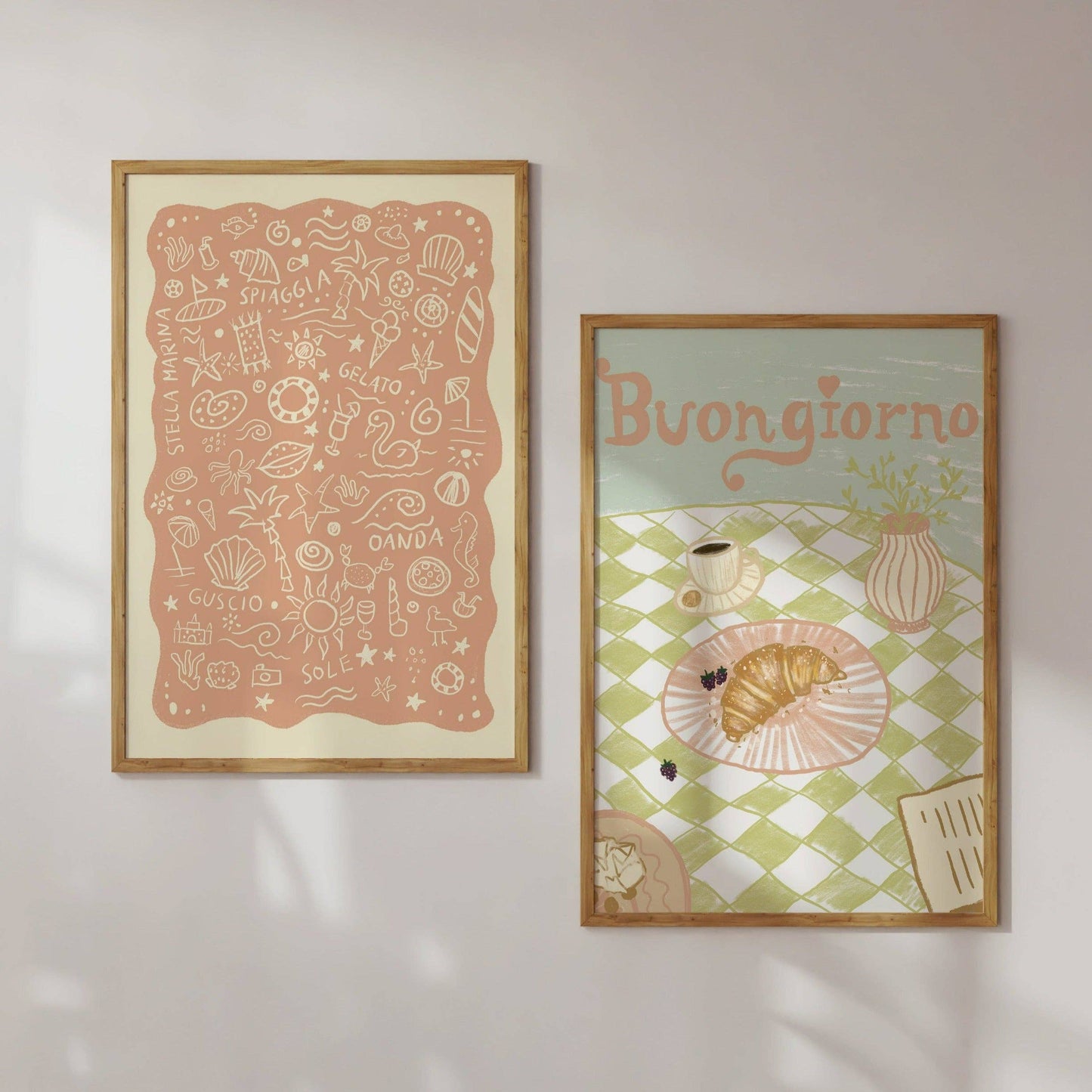 Affiche « BUONGIORNO » - STUDIO DOLCI