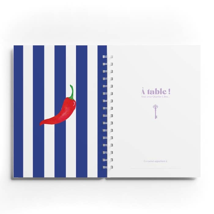 CARNET DE RECETTES - QUARTIER LIBRE