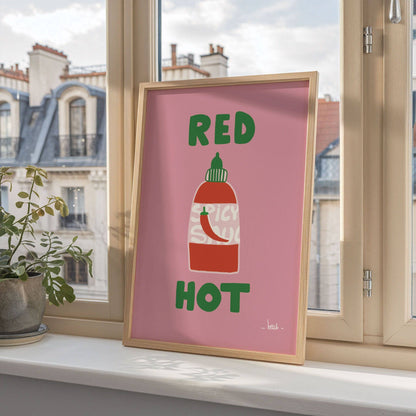 Affiche « Red Hot » - BEEB