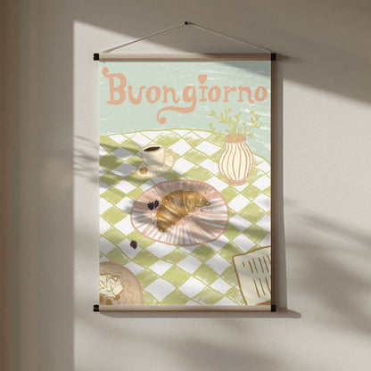 Affiche « BUONGIORNO » - STUDIO DOLCI