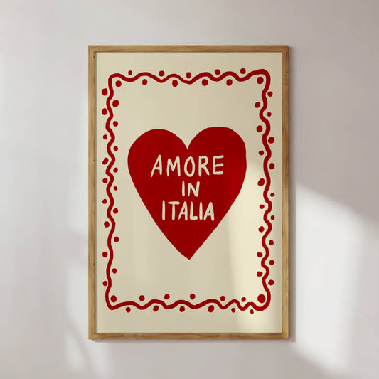 Affiche Amore - STUDIO DOLCI