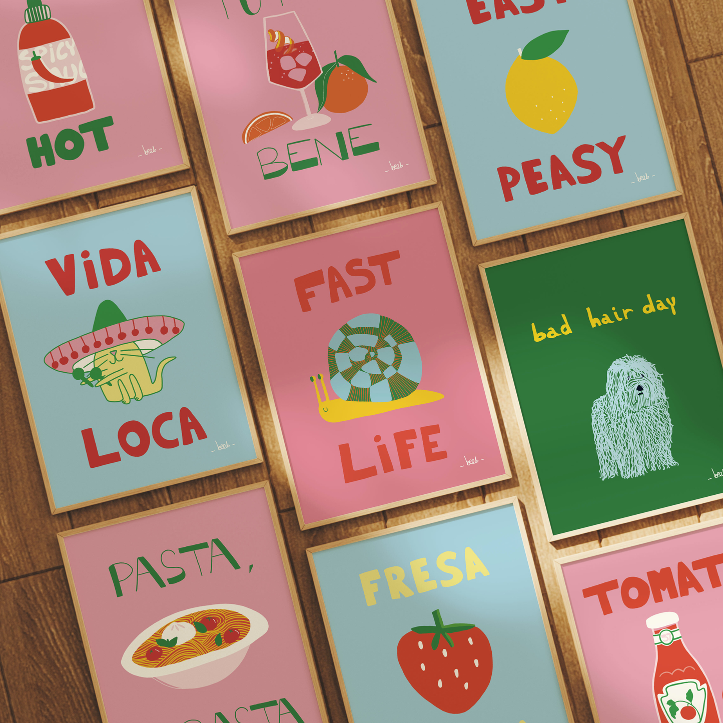 Affiche 'Vida Loca' - BEEB