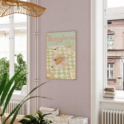 Affiche « BUONGIORNO » - STUDIO DOLCI