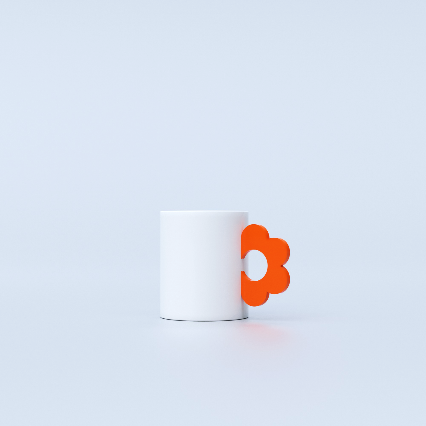 MUG FLOWER ORANGE - FLUID MARKET