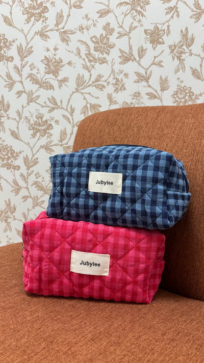 Trousse VICHY - Rose