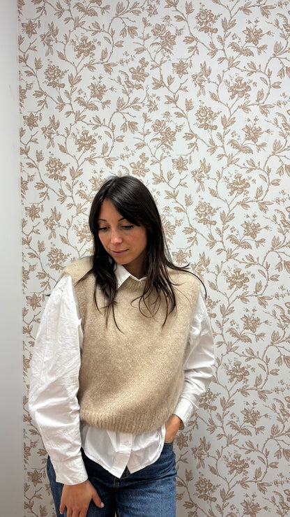 Pull LOUISE - Taupe