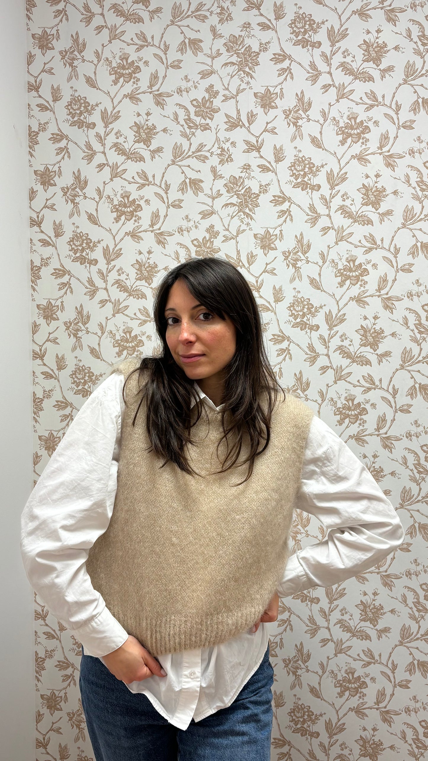 Pull LOUISE - Taupe