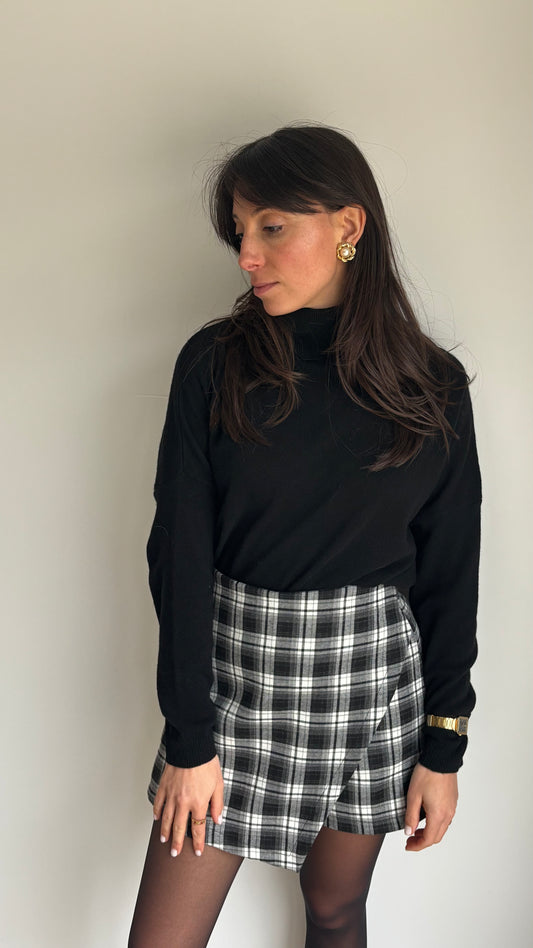 Jupe short AMY - Noir