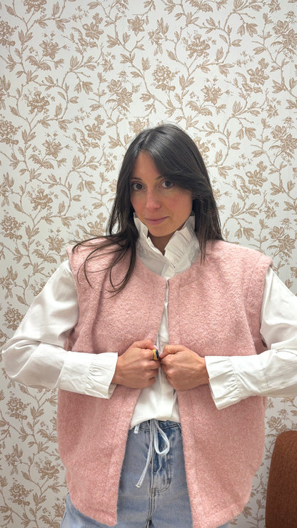 Gilet ULYSSE - Rose poudré