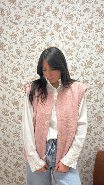 Gilet ULYSSE - Rose poudré
