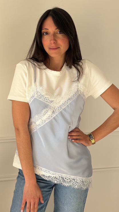 Top BIANCA - Bleu