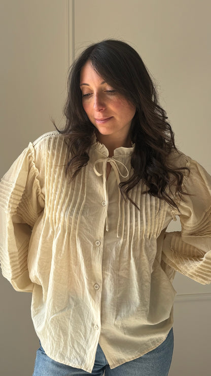 Blouse AGATHE - Beige
