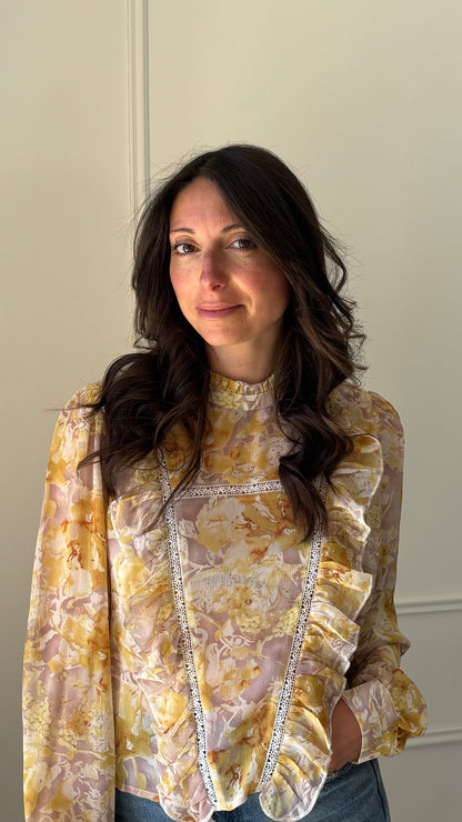 Blouse LOUISE - Jaune