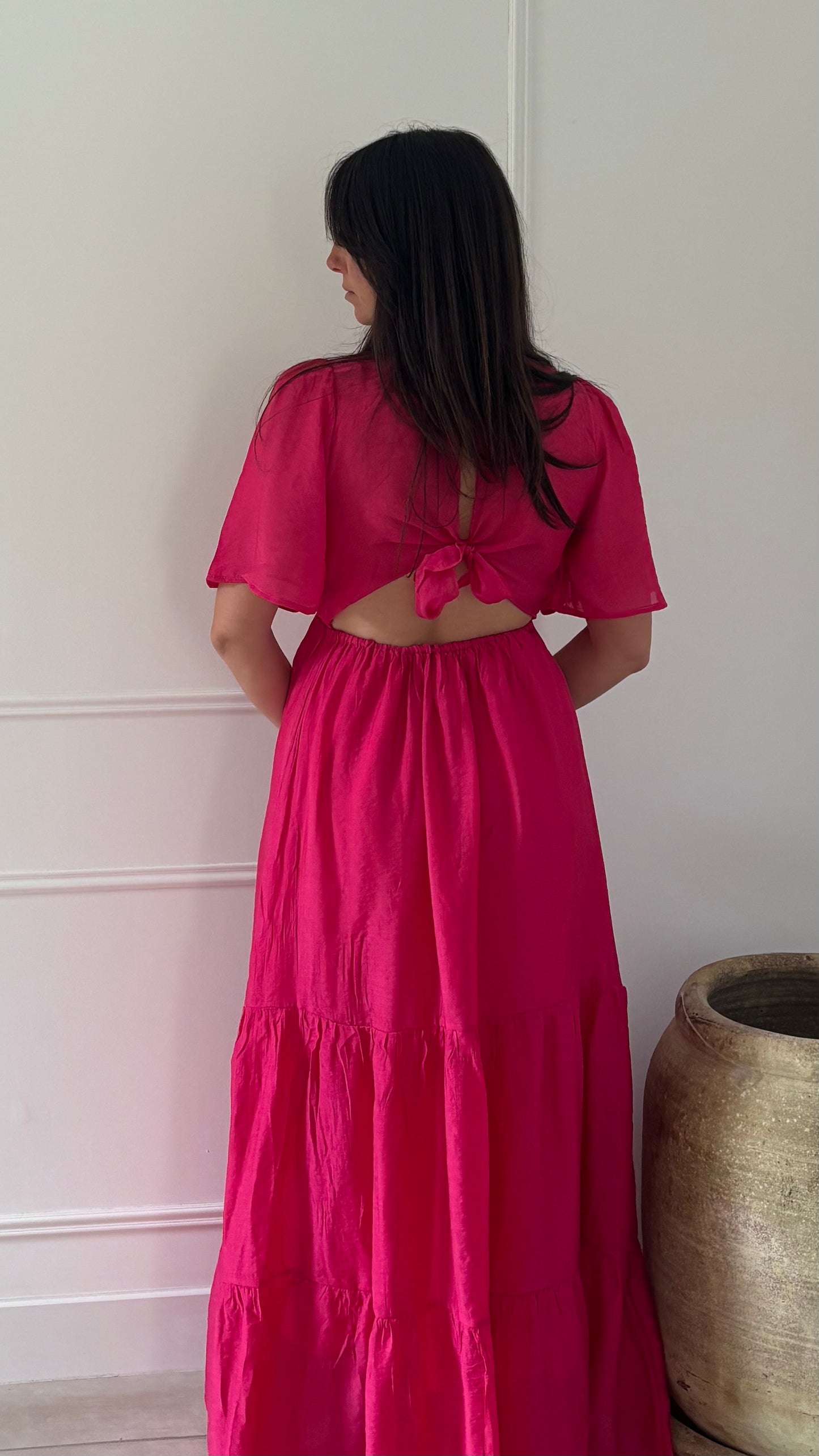 Robe ANAE - Framboise