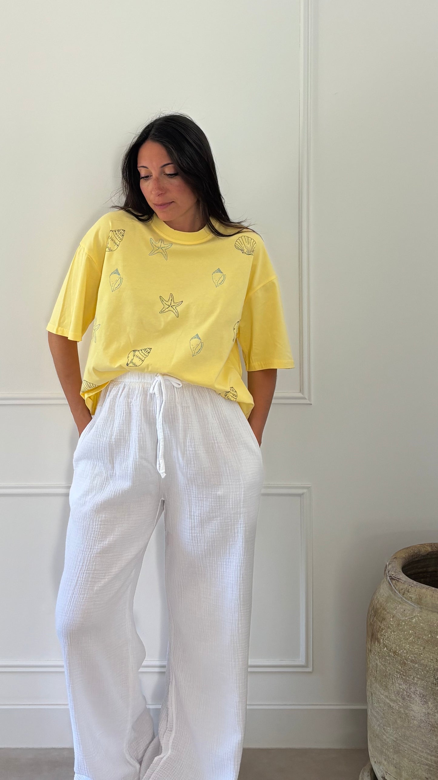 Pantalon MARION - Blanc