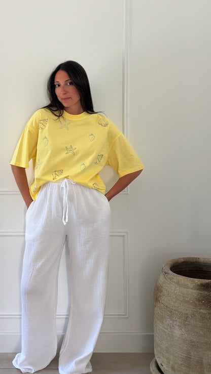 Pantalon MARION - Blanc