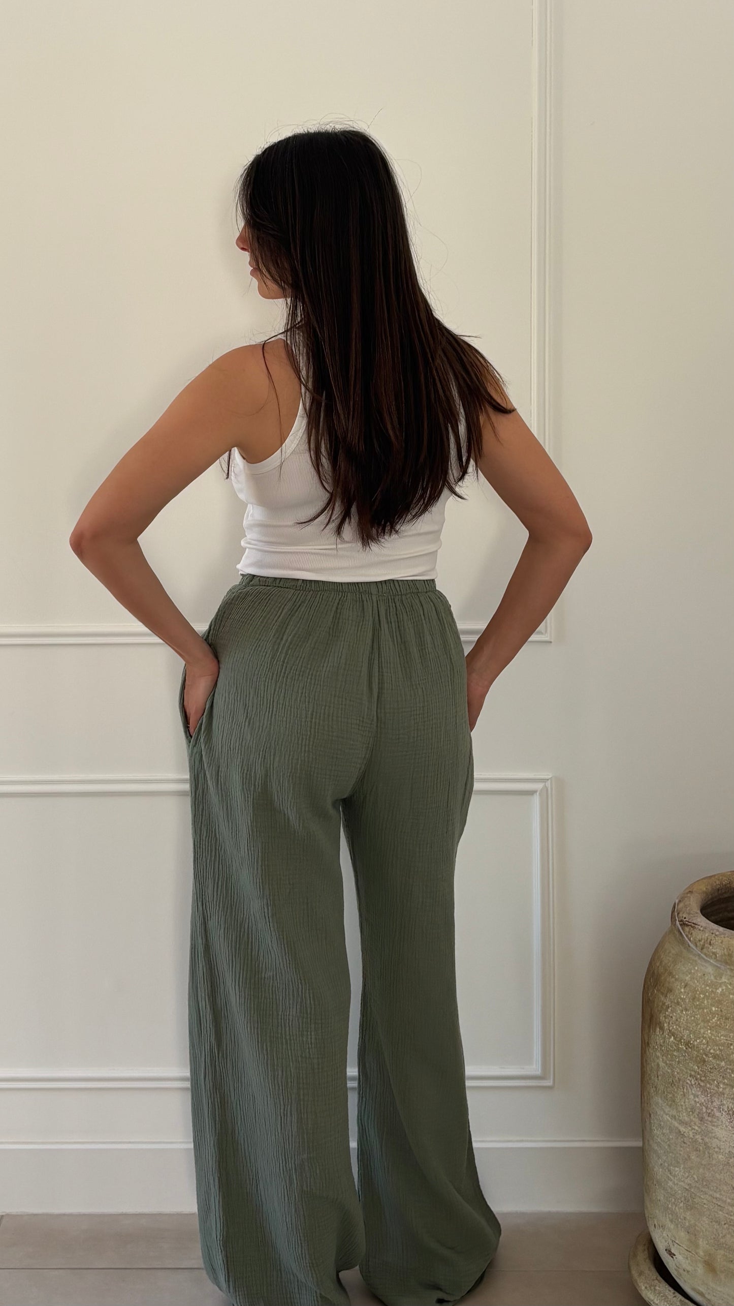 Pantalon MARION - Kaki