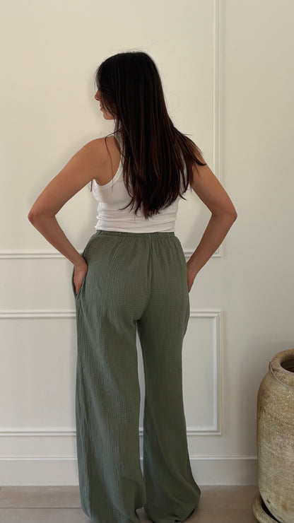 Pantalon MARION - Kaki