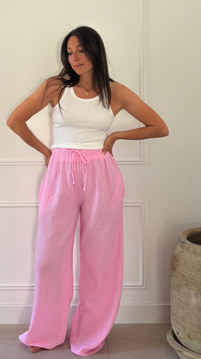 Pantalon MARION - Rose