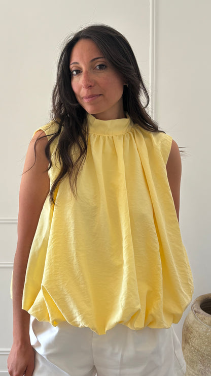 Blouse NINON - Jaune Beurre