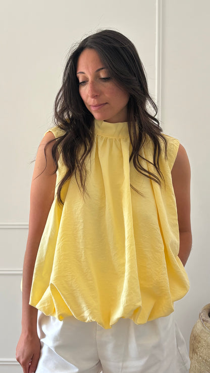Blouse NINON - Jaune Beurre