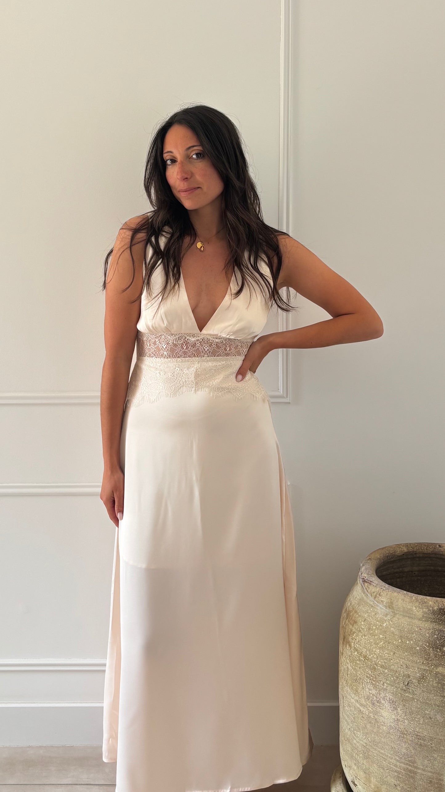 Robe JEANNE - Blanche