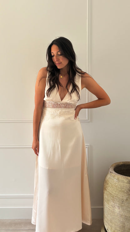 Robe JEANNE - Blanche