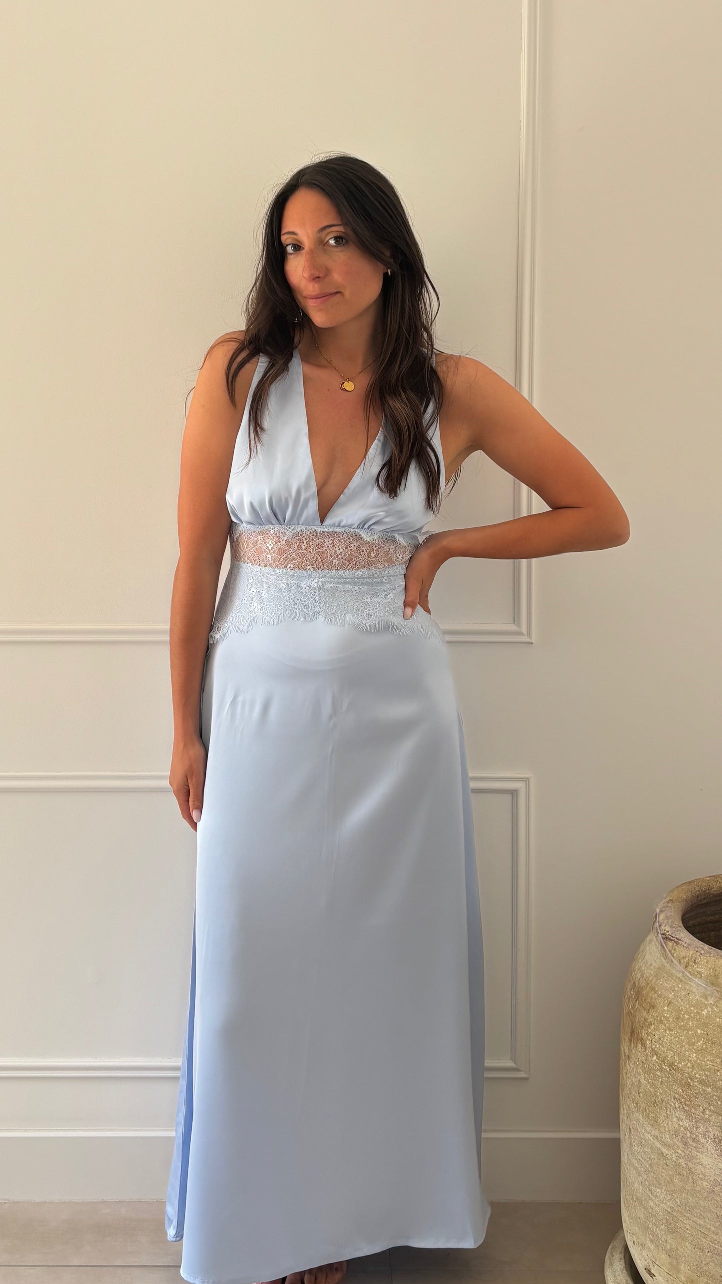 Robe JEANNE - Bleue