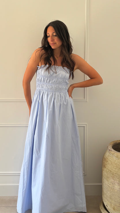 Robe ANDREA - Bleue
