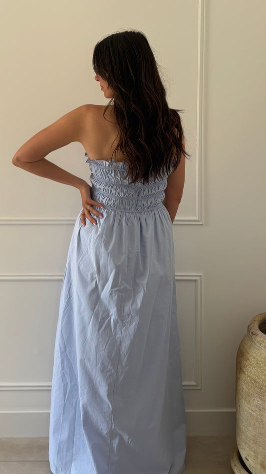 Robe ANDREA - Bleue