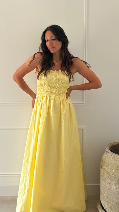 Robe ANDREA - Jaune