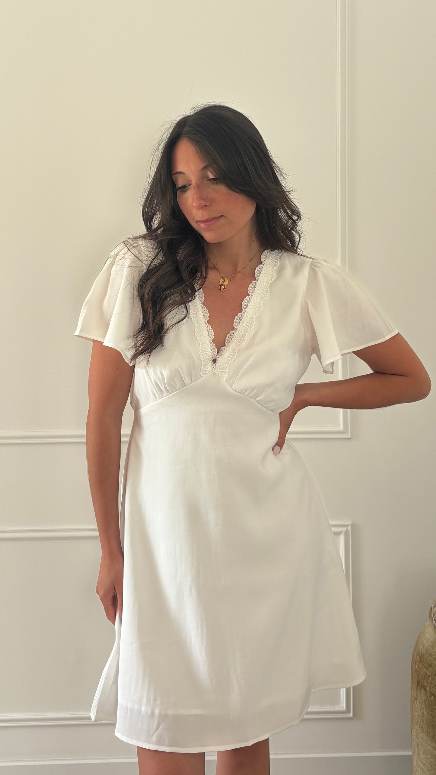 Robe ISAE - Blanche