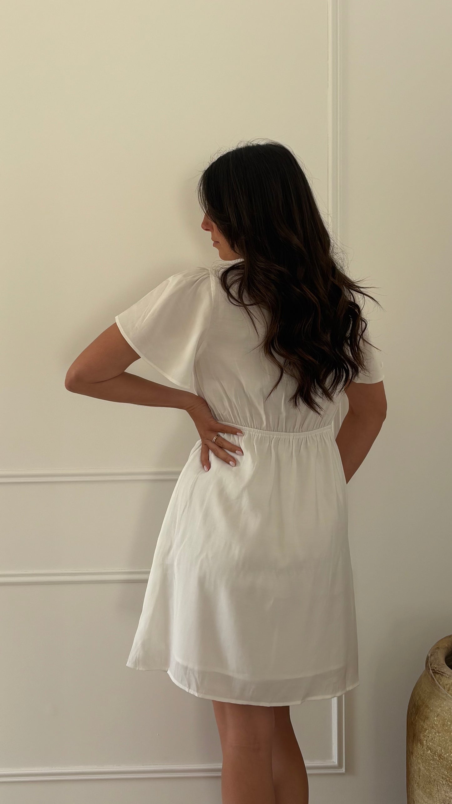 Robe ISAE - Blanche
