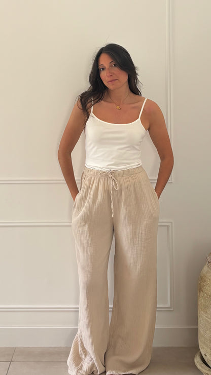 Pantalon MARION - Beige