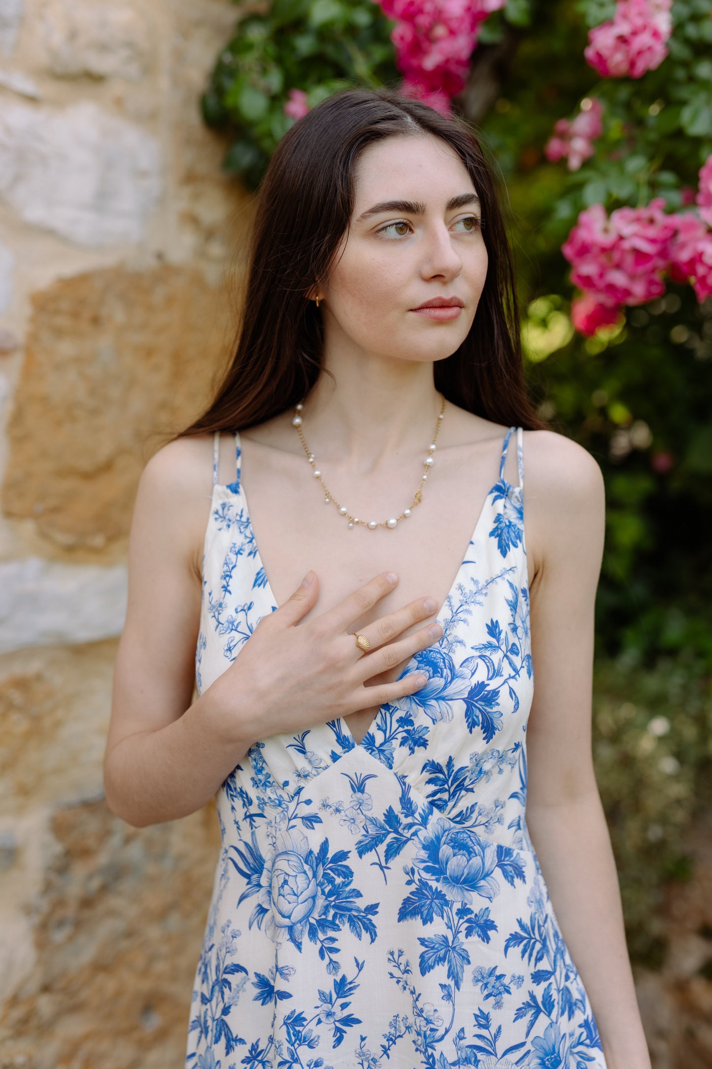 Collier PERLE - Doré