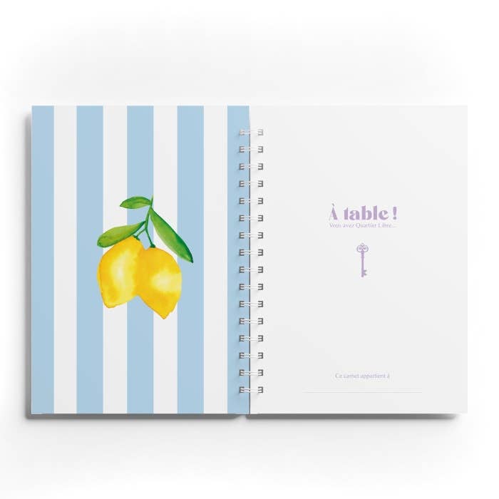 CARNET DE RECETTES - QUARTIER LIBRE