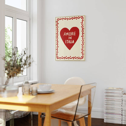 Affiche Amore - STUDIO DOLCI