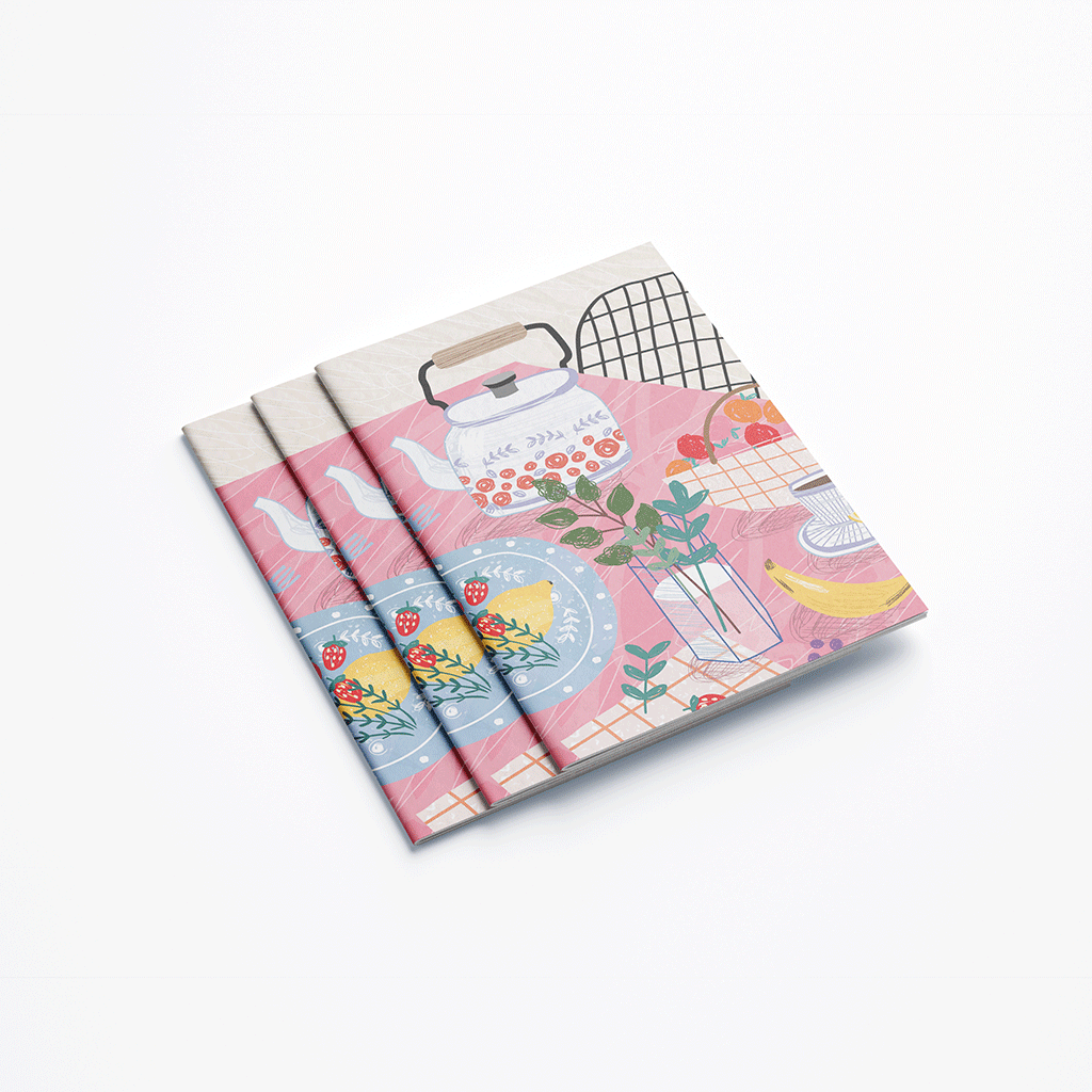 Petit carnet à motif 