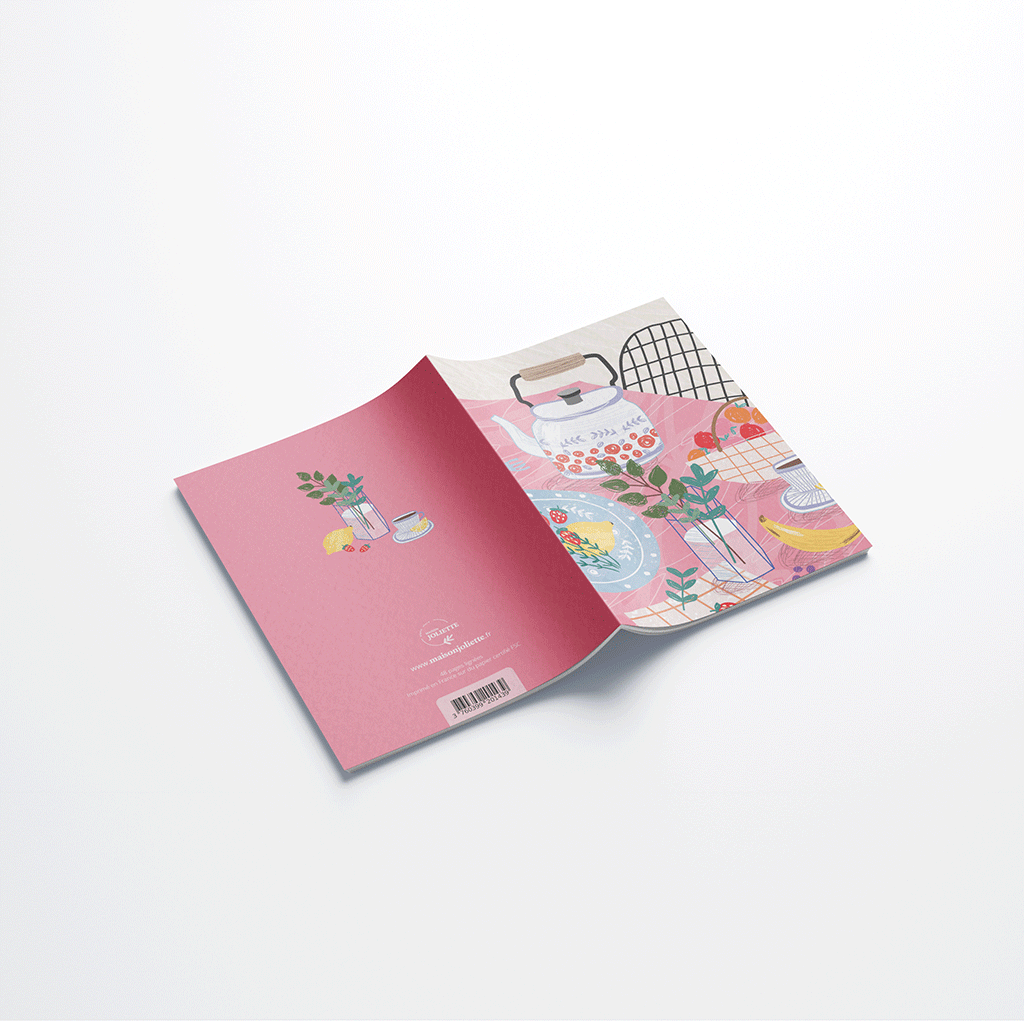 Petit carnet à motif 