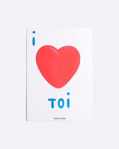 Affiche "I love TOI " - EMOI EMOI